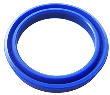 DQZRTUECA Nitrilkautschuk Dichtungsring Dichtung Lippe， 1 Stück Polyurethan-Öldichtring for Hydraulikzylinder, Dicke 5/6/7 mm, UN/UHS/U/Y-Typ, allgemeiner Dichtring(50x60x6mm)
