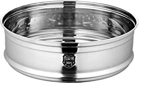 Vynetra Dumplings Steamer Diameter 26/28/30/32cm Stainless Steel Food Steamer Basket Insert Pans Kitchen
