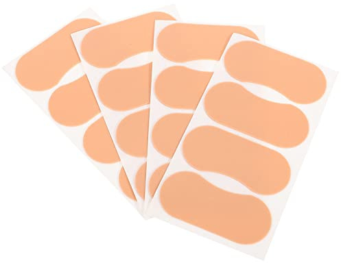 UTHCLO 4 Selbstklebende Fersenpolster Schutzaufkleber Blasenpflaster Aus Hautfreundlichem Material Transparent Für High Heels Und Lederschuhe Fußschutz Gegen Reibung Und Blasen