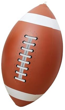 Generisch Jumbo - Balón de fútbol hinchable gigante, juguete de playa plegable para fiestas de béisbol, juegos deportivos en el patio trasero, fiestas de fútbol y juegos de carnaval