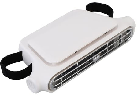 Cocoarm Ventilador de Refrigeración USB para Respaldo de Asiento de Coche, Ventilador de Vehículo Portátil sin Aspas con 3 Velocidades para Todos los Vehículos, RV, Furgoneta, Enchufado, Elegante y