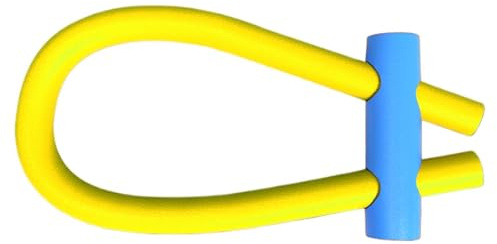 Pool Noodle - Tubo gonfiabile multiuso in schiuma morbida con connettore, accessorio per piscina, sport, fitness, allenamento, mani, braccia, viaggi, nuoto, 156 x 6,6 cm