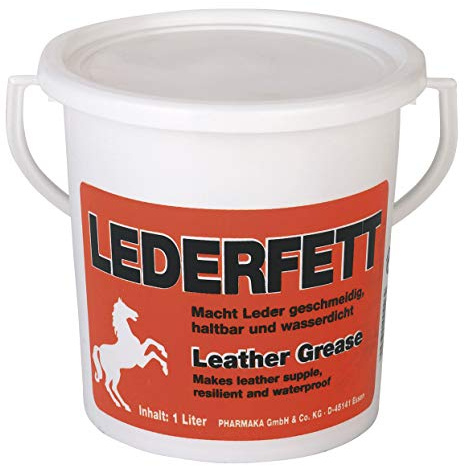 Kerbl 3233 Euro-Lederfett 1000ml, Gelb