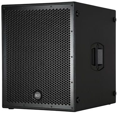 RCF SUB 8004-AS - Subwoofer Professionale Attivo da 18 pollici con Amplificatore Digitale da 2500 w di potenza di picco, Nero