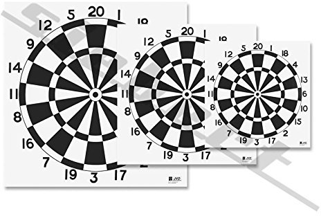 JVD Dart Auflage 60 cm oder 80 cm 3 STK. (60 cm)