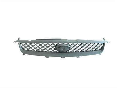 TVP Trade Vehicle Parts.co.uk Compatible With Front Grille Main Centre Ford Fiesta Mk6 2006-2008 Black
