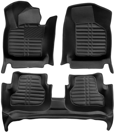 fussmattenprofi Fußmatten für VW Golf 5 2003-2009 TPE-Kunstleder Allwetter Auto Fussmatten, Antirutschmatten Gummimatten, Allwetter Autofußmatten Zubehör