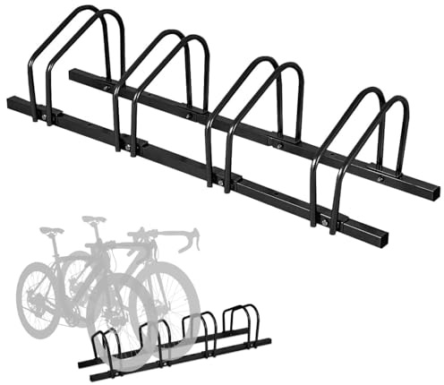 SPOTRAVEL 4/6 Bicycle Rack (Black-4 Bike)