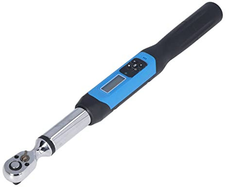 Chiave Dinamometrica Digitale Elettronica EVTSCan da 3/8 di Pollice, 44 Ft.lb/60 Nm, Doppia Direzione CW CCW, 4 Unità, 3 Modalità, con Cicalino, Alimentazione a Batteria, Per Riparazioni Automobilisti