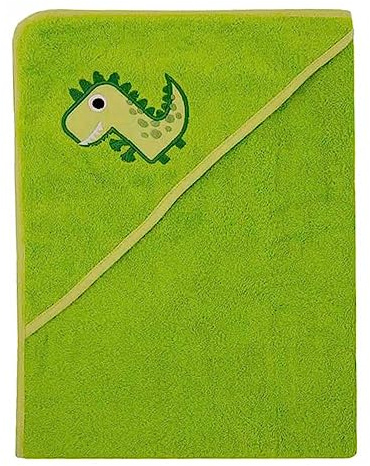 Imsevimse Kapuzenbadetuch, Green Dino