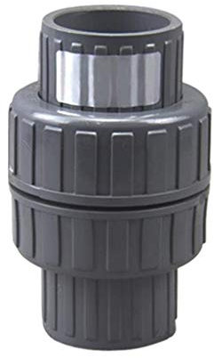 Vannes à bille à levier, vanne à bille, clapet anti-retour unidirectionnel en PVC, raccord de tuyau UPVC 32-63 mm for aquarium d'irrigation de jardin, 1 pièce (taille : diamètre intérieur 40 mm) (tail