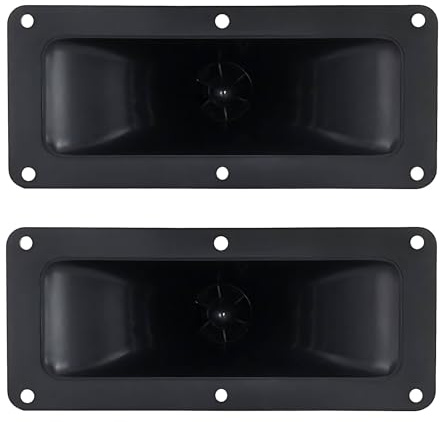 honselie 2Pcs Piezoelectric Horn Tweeter, 150W 186mm × 80mm Piezo Tweeter Audio Horn Speaker Rectangle Buzzer