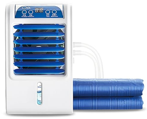 Water Cooled Mattress System, 1.7L System, 1.6 * 0.7M Electric Water Cool Mat Mattress Cooler,White