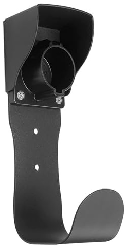 Ev Charger Nozzle Holster Dock | Wall Mount Charger Bracket | Sae J1772 Charging Cable Holder | Design Electric Vehicle Accessory | Reliable Holster Dock for Garage, Home, Workplace