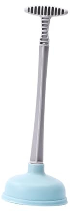 DIYEAH Sturalavandini con Manico Lungo Ergonomico Ventosa in Gomma Resistente per Sbloccare Scarichi di Cucina Bagno e Doccia Pulitore Compatto e Smontabile per Uso Domestico e