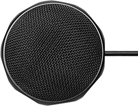 BAFOVY USB Omni-directional Condenser Microphone, Mini Wired, High Clarity Pickup, Ideal for Meetings and Voice Chats on PC and Laptop