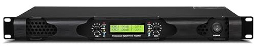 Digital Amplifier, High Power Dual Channel for Singing and Music Rooms
