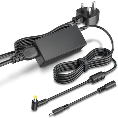 65W Laptop Charger for Acer Aspire 3 5 E15 ES1 E1 E5 F5 F15 E15 F5 15, V3 V5 V7, R7 R7-571, N15Q1 N16Q2 Chromebook 11 13 14 15 R11 CB3 CB5 C740 C720 C720p C738T C731 AC Adapter Power Cord