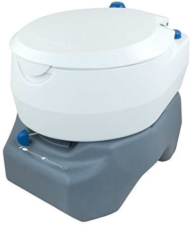 Campingaz Campingtoilette, Chemietoilette, chemische Toilette mit antimikrobiellem WC-Sitz und Schüssel für mehr Hygiene, Gartentoilette mit 20 L Abwassertank, XL