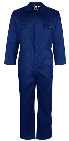 Fort - Workforce Coverall - Coveralls - 210gsm - Studded Pockets - Comfortable Work Suit - Durable Mens Overalls - Work Overalls for Men