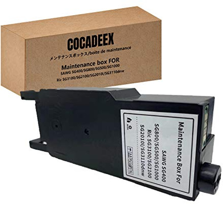 COCADEEX Abfallsammeleinheit für Sawgrass SG400 SG800 SG500 SG1000 Ricoh GC41 Drucker-Abfallsammler