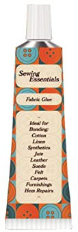 Fabric Sewing Glue, 50g Extra Strong Glue, Waterproof Permanent - Stitch Adhesive, Soft Elastic Safe Glue for cloths, linen, denim, leather, cotton, polyester, nylon Fabrics.