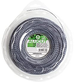 Ratioparts - Hybrid Twist Mähfaden - Ø 2,0 mm - Länge 122 m - 4-Kantfaden mit Aluminiumpartikeln - für Freischneider und Motorsensen