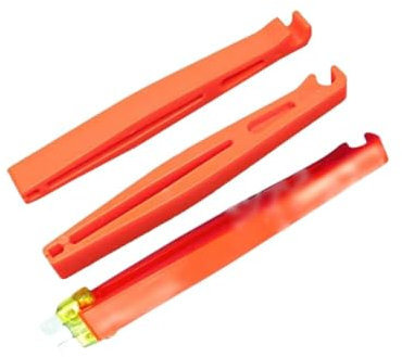 1PCS 12V Mini Small Medium Auto Sicherungshalter Zusätzlicher Schaltkreis TAP Adapter mit 10A Mini Standard ATM Flachsicherung (Color : Red Clip, Size : 7.5A)