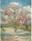 MISITU 2000 Pieces Jigsaw Puzzles for Adults, Peach Blossom by Vincent Willem Van Gogh, Art Puzzle For Children over 14 Years