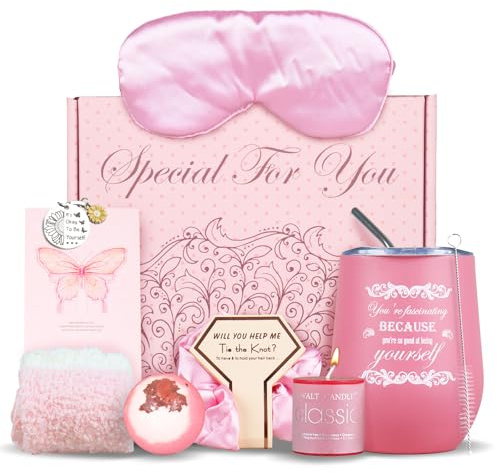 Birthday Gifts for Women Geschenke für Frauen, Weihnachtsgeschenke für Frau, Geschenk Freundin Geburtstag für Freundin,Ehefrau,Mama Muttertag,Weihnachten (Pfirsichpulver)