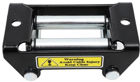 Winch Roller Fairlead 2000LB Load Bearing High Strength Electric Winch Cable Guide