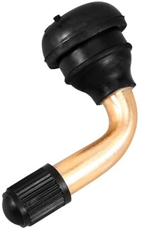 GALPADA Estensione Valvola Pneumatici per con Bocca Inclinata Gomma Resistente Compatibile Atv Scooter Elettrico Installazione Rapida Senza Attrezzi