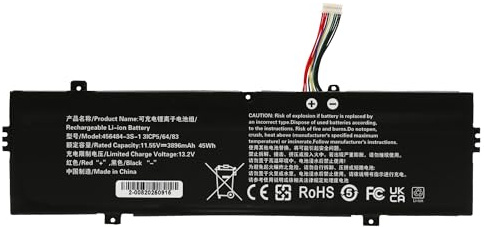 BLESYS Ersatzakku Akku für Medion Akoya E16402 / E16401 Serie [10-Pin 10-Line]