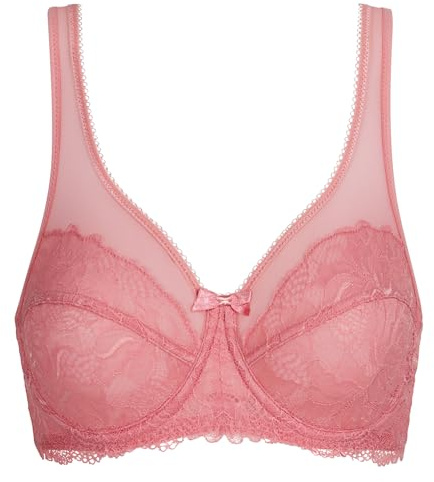 Dim Avec Armatures Generous Essentiel X1 kvinnors bh, rosa kindben, 90C