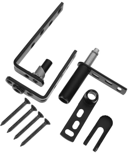 Gadpiparty Charnière de Porte à Ressort Inox Auto-fermante Charnière Pivotante Robuste Double Action Acier Inoxydable pour Portes Battantes Bar et Comptoir Fermeture Automatique Fluide