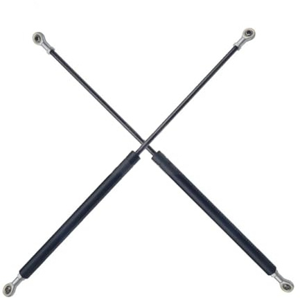 2 Pièces 300/400/600/800/1100/1200N 650MM Voiture Vérins À Gaz Ressorts Amortisseurs Supports Levage RV Amortisseur Stockage Verin Hydraulique De Coffre(800N)