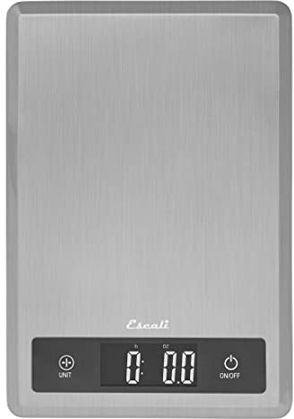 Escali T115S Tabla Ultra Thin Scale, Stainless Steel, 1 Count