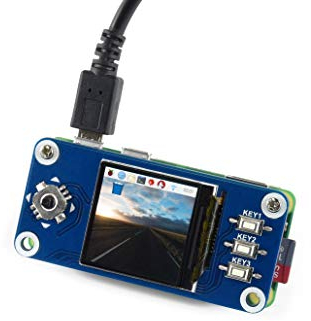 Waveshare 1.3inch IPS LCD Display HAT Compatible with Raspberry Pi, 240x240 Pixels with Embedded Controller, Communicating via SPI Interface