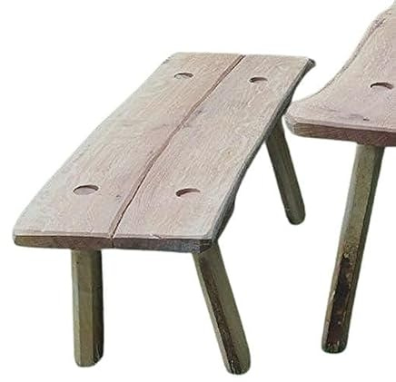 Ritter-Kinderbank aus Eiche, natur oder geölt wählbar, zerlegbar.