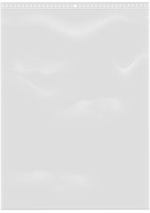 Lot de 100 Sachets à Fermeture Zip Refermable Transparent - pour Produit Alimentaire, Bijoux, Accessoires...- Format 25 x 35 cm