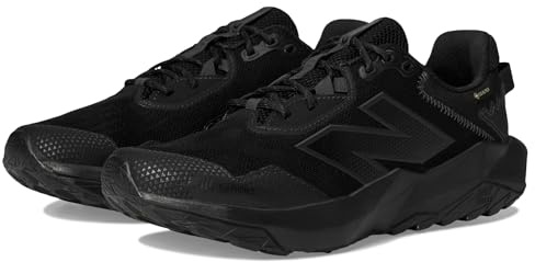 New Balance Men's DynaSoft Nitrel v6 Gore Tex ® Trail Running Shoes, Black/Black/Phantom, 11/M