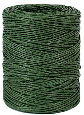 Bdfhjln 1,0 mm grüner Blumen-Bindedraht, handgewickelter Eisendraht, Papierdraht, Rattan, für Blumensträuße (Länge: 210 m)