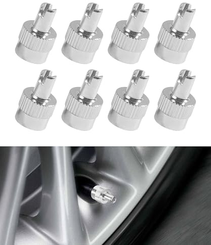 Flaconi 8PCS Tapones for Válvula de Neumáticos de Coche, Tapones de Válvula de Coche, Tapa de Válvula de Coche, Válvulas de Neumáticos de Coche, Apto para Coches,Motocicletas,Bicicletas,Camiones