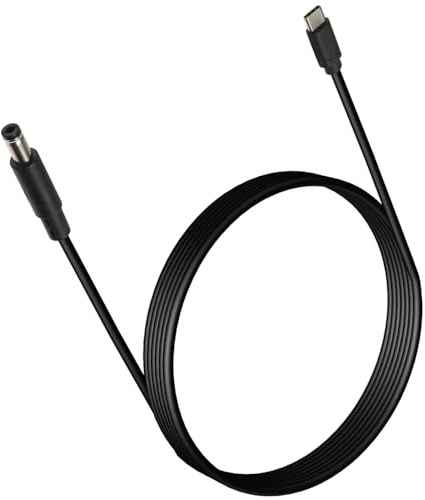 Greluma 1 Pezzo 2m TYPE-C a DC 5,5 x 2,1mm Cavo di ricarica per laptop, 20V USB C Maschio Ingresso a DC 5,5 x 2,1mm Maschio Cavo di ricarica fino a 100W