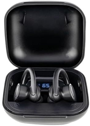 GRUNDIG Écouteurs Bluetooth sans Fil - Écouteurs Sport True Wireless - Autonomie Jusqu’à 30H - Charge Rapide USB-C - Confort Optimal - Noir