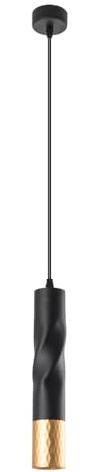 ARTE LAMP Pendelleuchte Hängelampe Moderne Deckenleuchte für Esstisch, Schwarz, GU10, höhenverstellbar, 6 x 6 x 30 cm