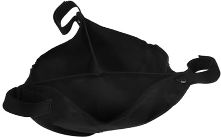 BAZEITFLOW Gewichtssack Stativ Gewichtssack Ausbalanciert Schwarz Bruchfest Und Wiederverwendbar Für Fotostative Lampenstative Outdoor Sandsack