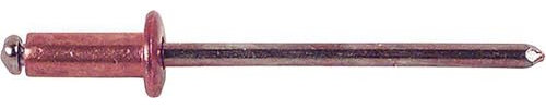 Gesipa 0/2913/000/4,0/8/ /01 Blindniete Cu/Stahl Standard, 4 x 8, 500 Stück