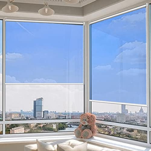 Rollos Jalousien Mit Fenstertönung, Einweg-Pullover-Jalousien Wasserdicht / Sonnenschutz / Anti-UV, Mit Armaturen, Sichtschutzfolie Jalousie Breit 180/170/160/150/140/130/120/110/100/90 Cm ( Size : 70