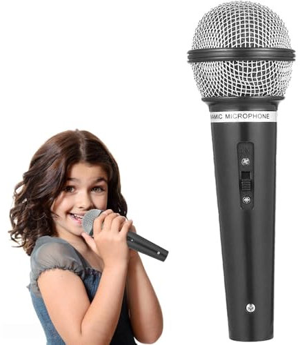 Fake Microphone, Toy Microphone Microphone Toy Pretend Microphone Toy Microphone Stage Props for Birthday Party Supplies Favors Performance Singing Role Playing Dancing